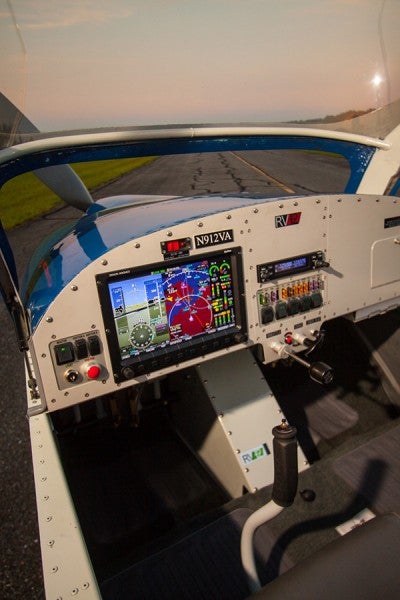 Clean, tidy panel, a mainstay of RV designs.
