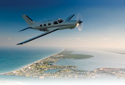 Six-seat single engine aircraft