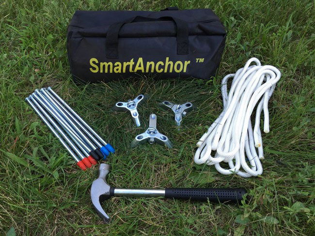 SmartAnchor tie down kit