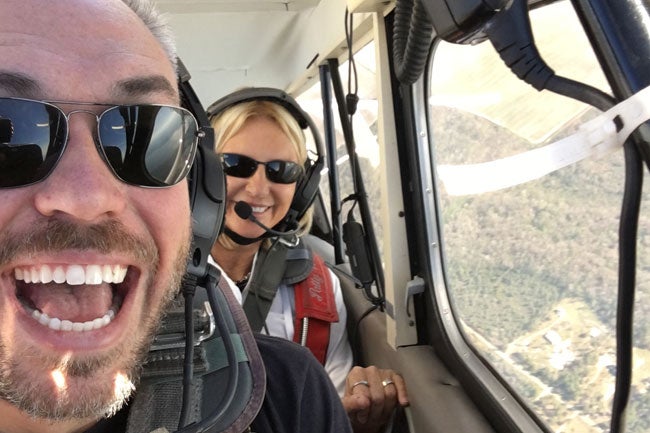flight training with Patty