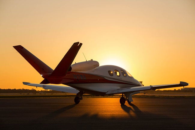 Cirrus Vision Jet V Tail