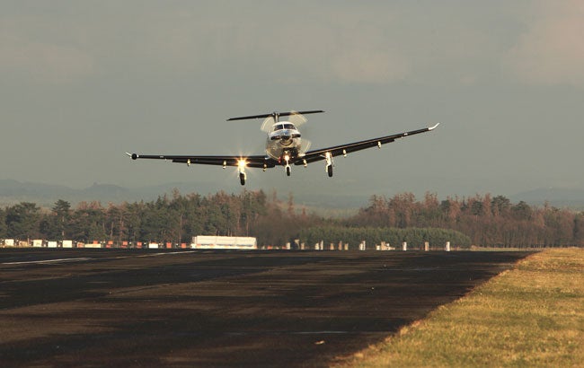 Bounced landing