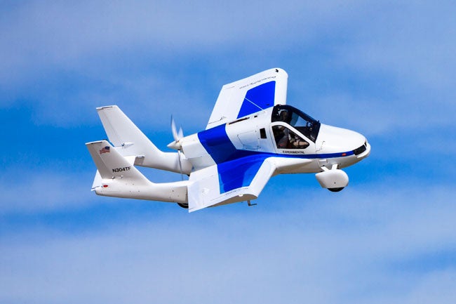 Terrafugia Transition flying car