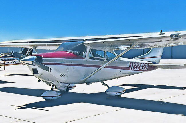 Used plane with new belts