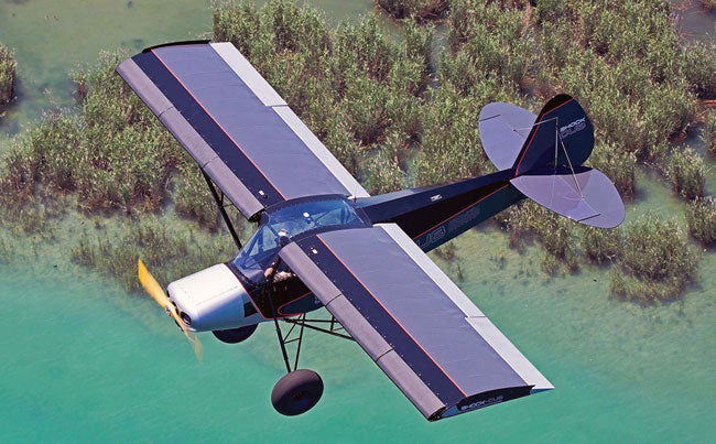 Outback Shock in flight