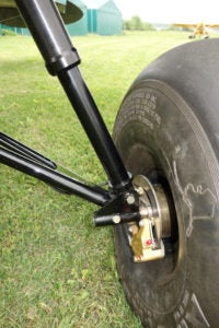 Outback Shock wheel and shock detail