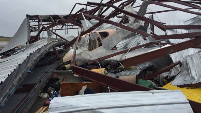 RV-10 after Harvey