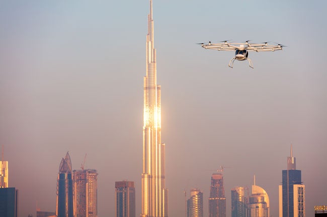 Volocopter taxicab drones