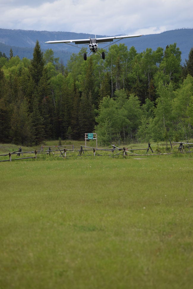 Landing at Glacier National Park