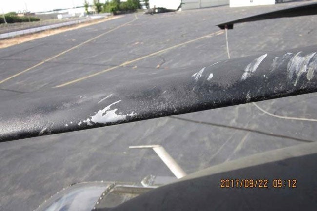 UH-60 drone collision