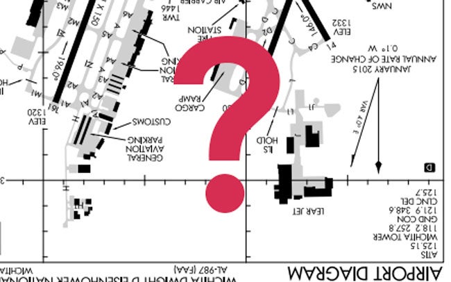 Wichita runway diagram