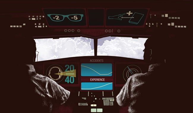 Illustration of old pilots