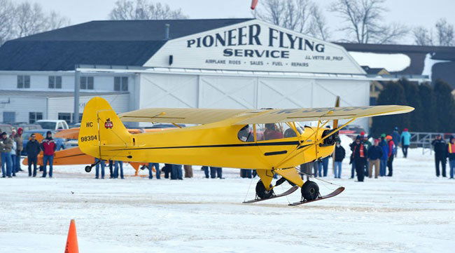 Annual EAA skiplane fly-in