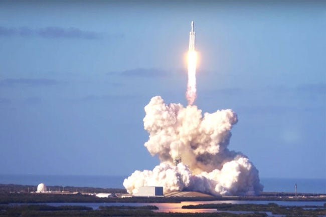 SpaceX Falcon Heavy launch