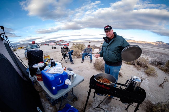 Tailgating at the High Sierra Fly-In