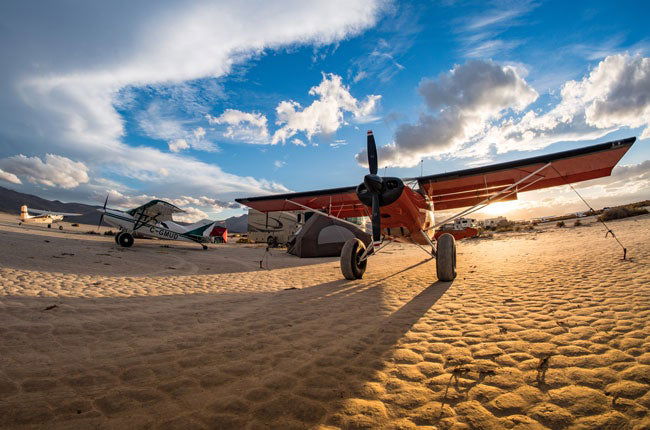 Sunset at the High Sierra Fly-In