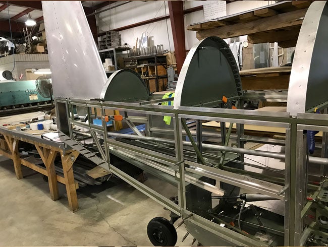 T-51D Mustang frame