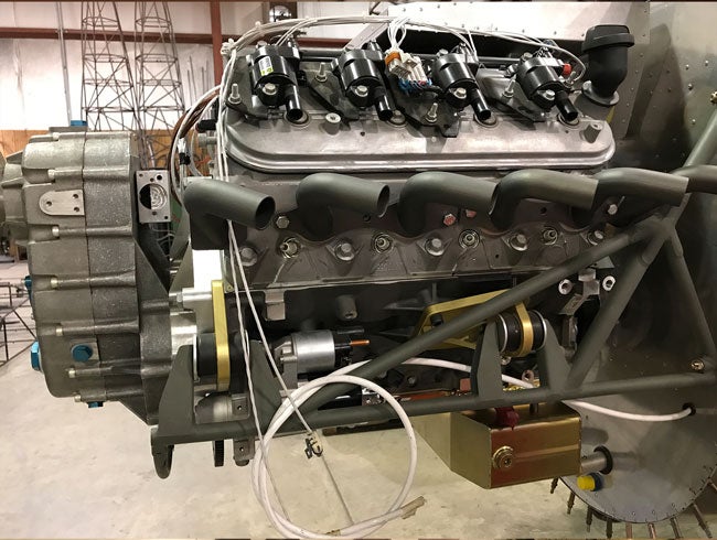 T-51D Mustang engine