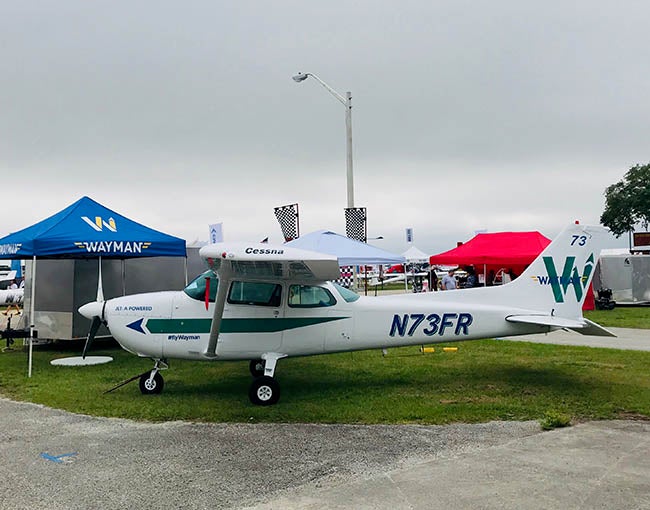 Wayman Aviation Academy Plane