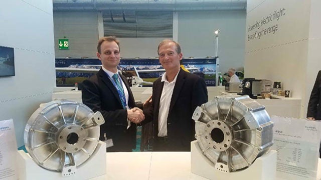 Olaf Otto (left) and George Bye