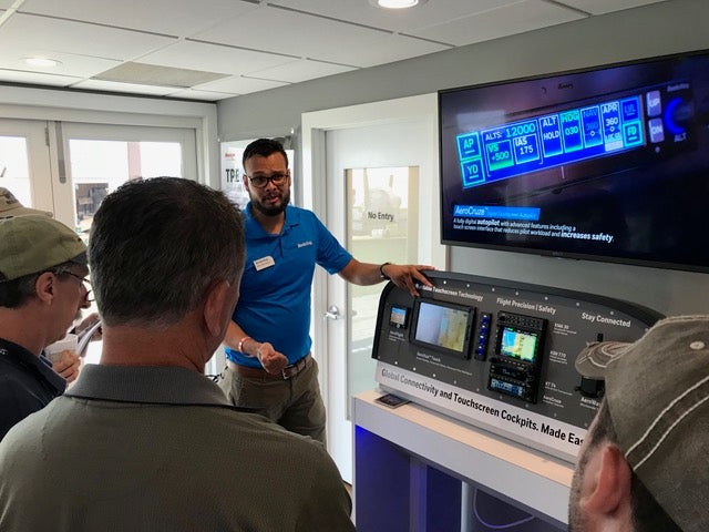 Bendix-King's AeroVue Touch product manager Karan Shrivastava