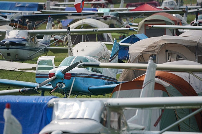 Vintage Parking and Camping Area