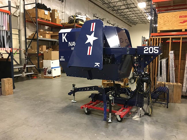 Redbird Corsair Simulator