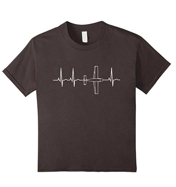 Airplane Heartbeat T-Shirt