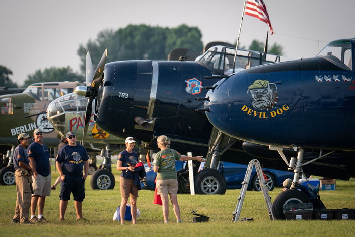 Warbirds at EAA AirVenture Oshkosh 2019