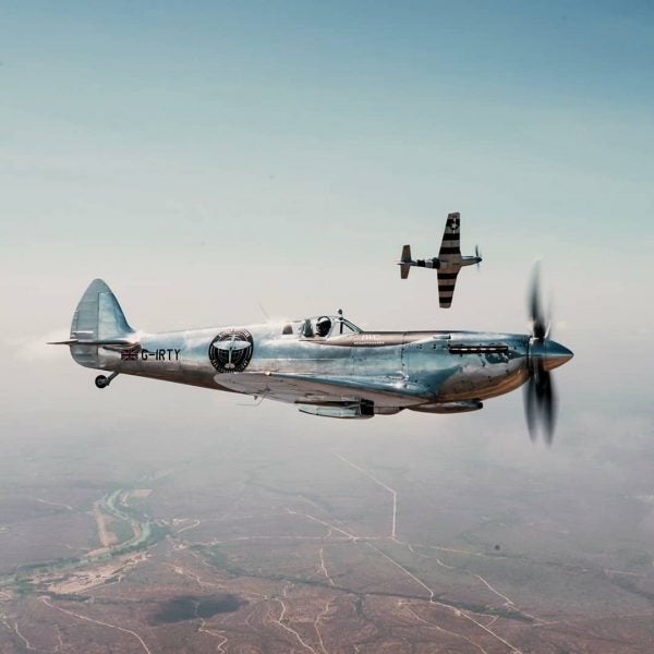 Spitfire and Mustang