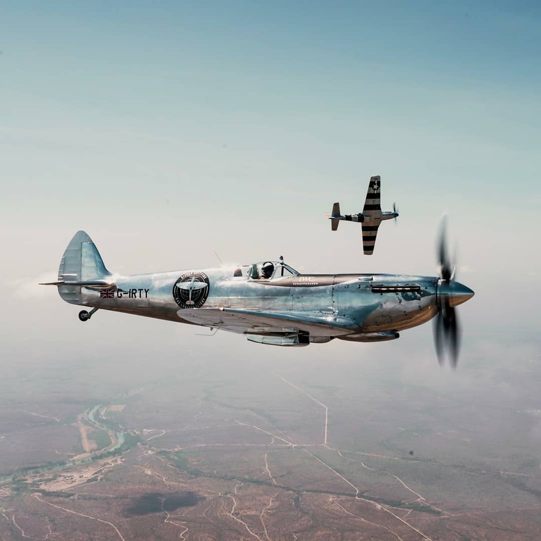 Spitfire and Mustang