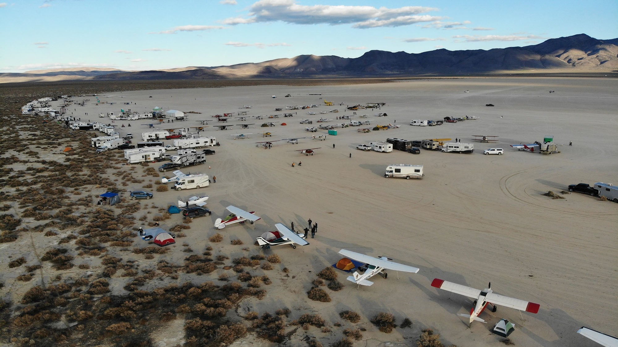 High Sierra Fly-In Dead Cow Overhead