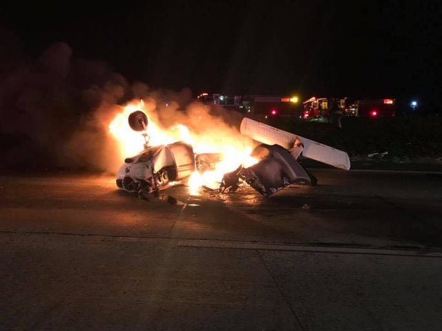Plane Crash in Modesto