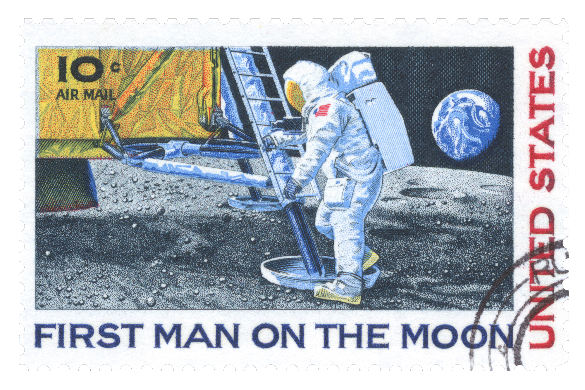 Neil Armstrong Stamp
