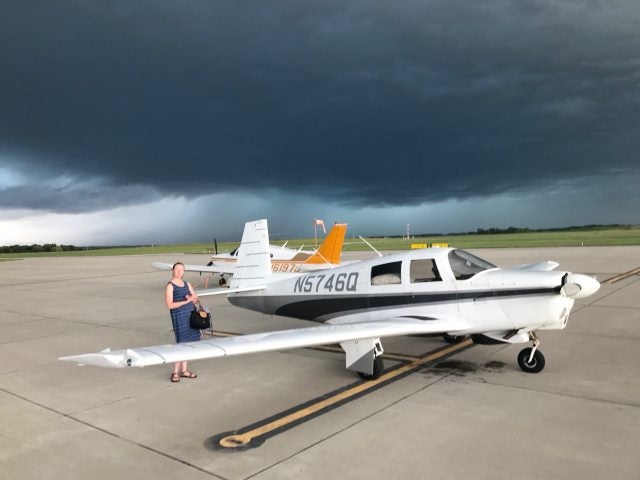 Amy with the family Mooney