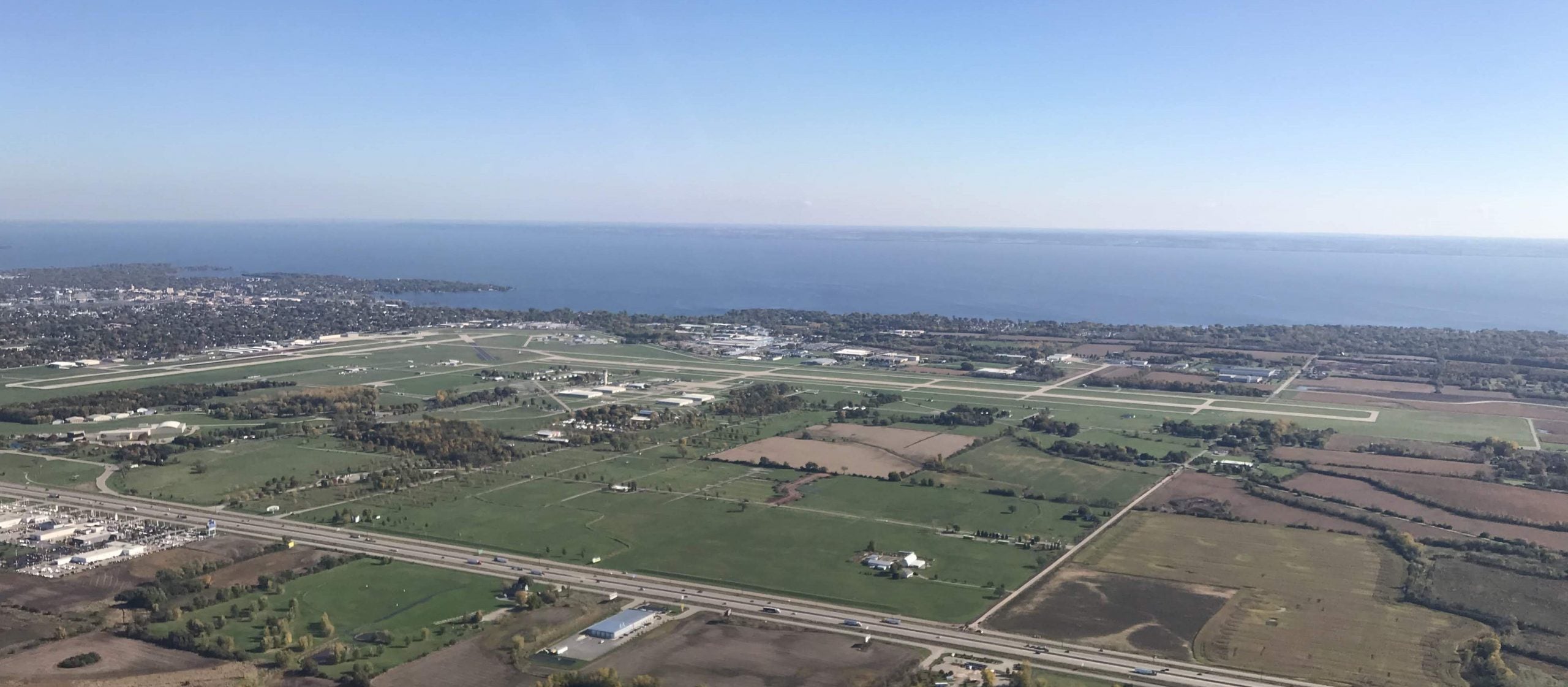 Wittman Regional Airport, the site of Oshkosh AirVenture Fly-In. October 2017