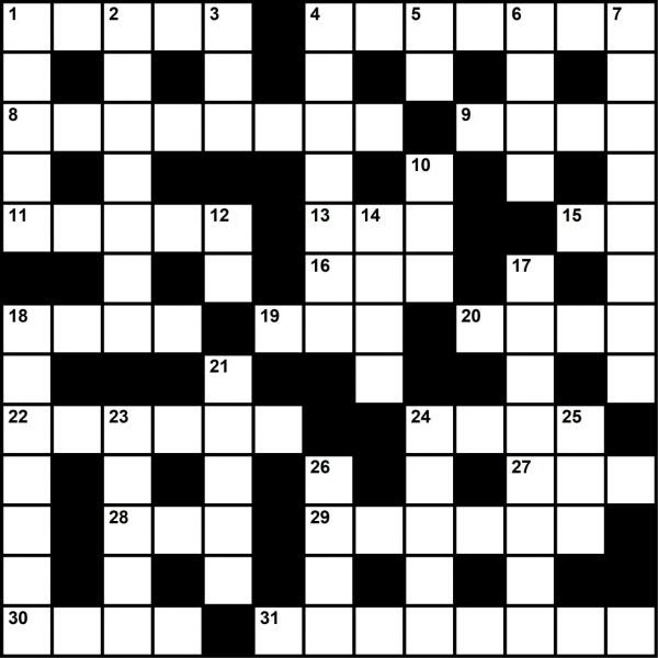 June 2020 Crossword Puzzle