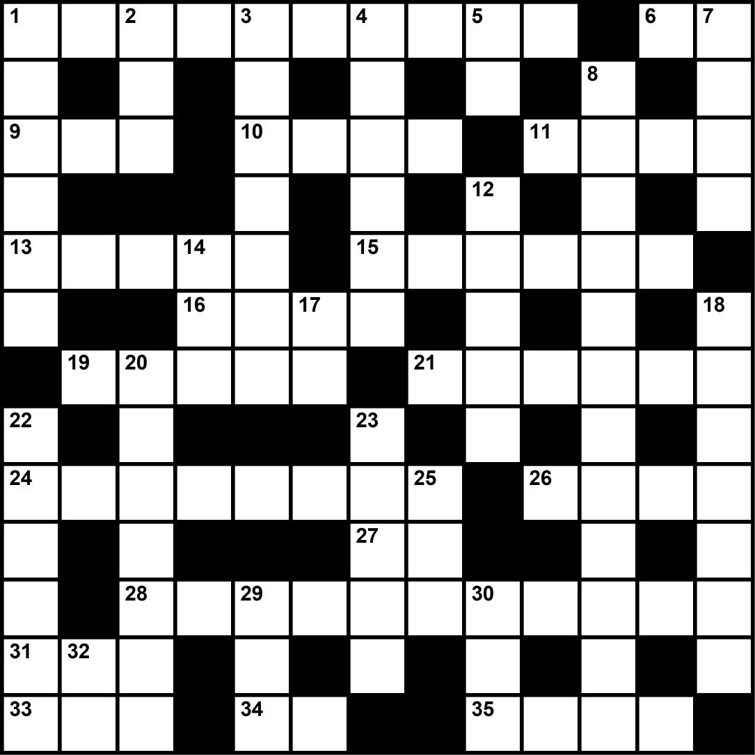 July 2020 Crossword
