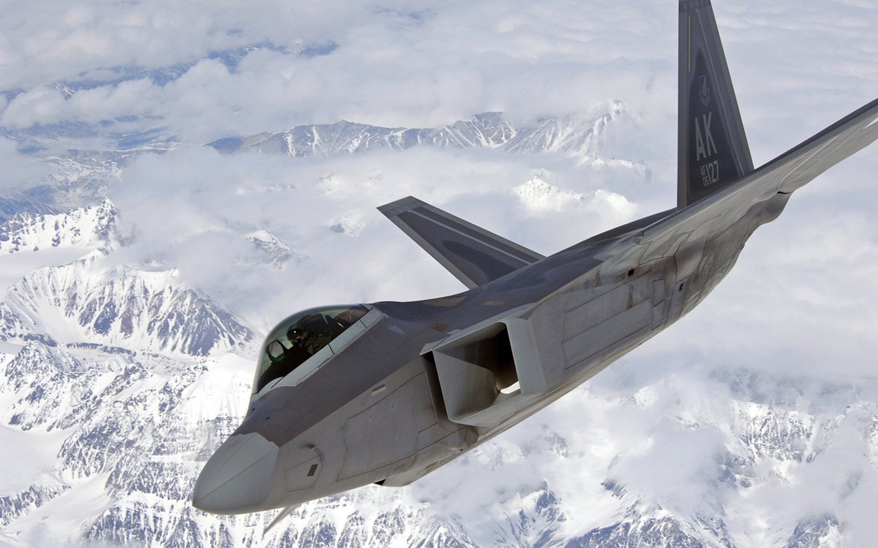 3. Lockheed Martin F-22 Raptor