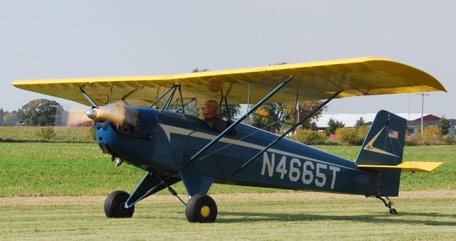 An early plans-built homebuilt, the Corben/Ace Baby Ace harkens back to the early days of flight.