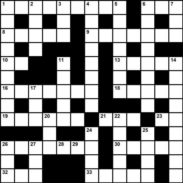 September 2020 Crossword