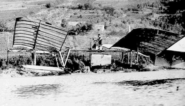 The very first plane ever? Samuel P. Langley's Aerodrome.