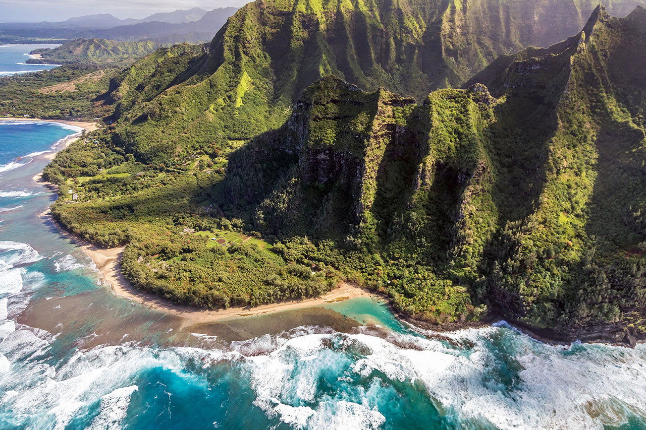 Kee Beach, Kauai, Hawaii