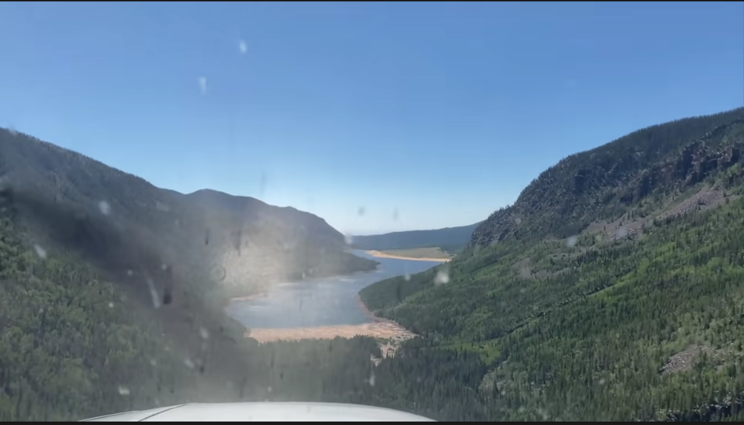 A screen shot of the Mikesell Family Cessna 210 crash.