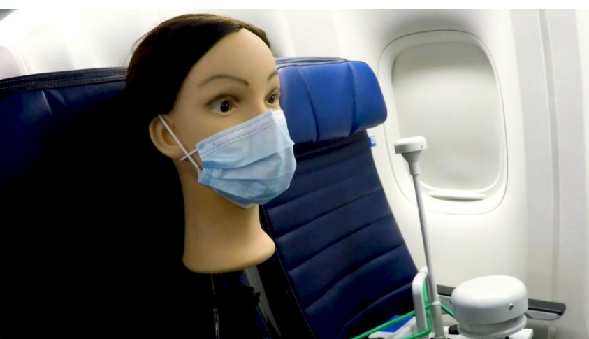 Department of Defense Finds Low Risk Of Covid-19 Transmission On Commercial Flights. Courtesy of United Airlines