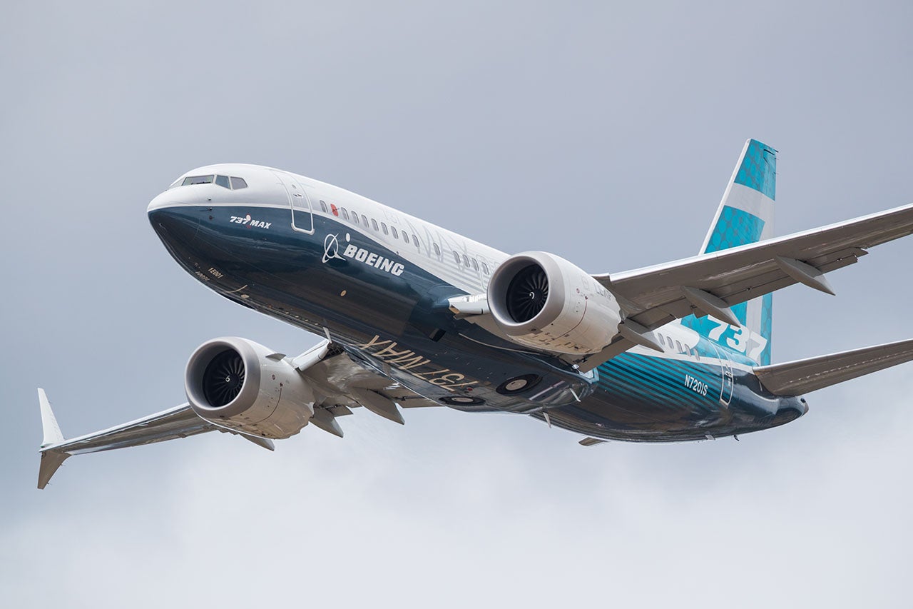 Boeing 737 Max. Photo by Andreas Zeitler/Shutterstock