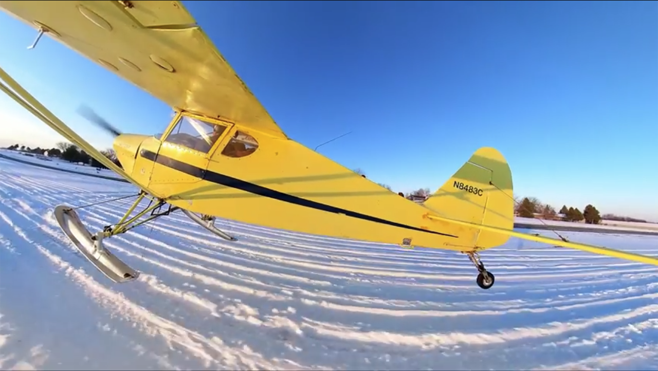 Ski flying