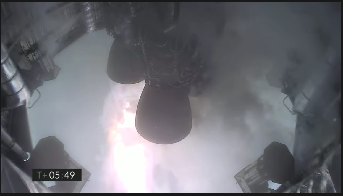 SpaceX SN11 was stuck on after the rocket suffered a catastrophic failure. Photo Courtesy of SpaceX.