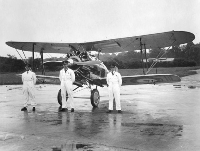 Douglas Bader -- Bristol Bulldog fighter