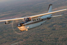 The Cessna 210 evolved into numerous models, including the turbocharged, pressurized P-210.